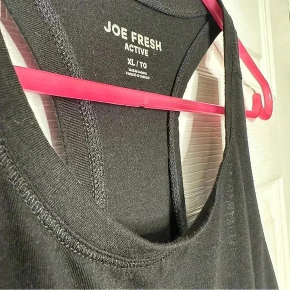 Joe  Fresh Racerback Tank Top Black Size Extra Large - Picture 4 of 16